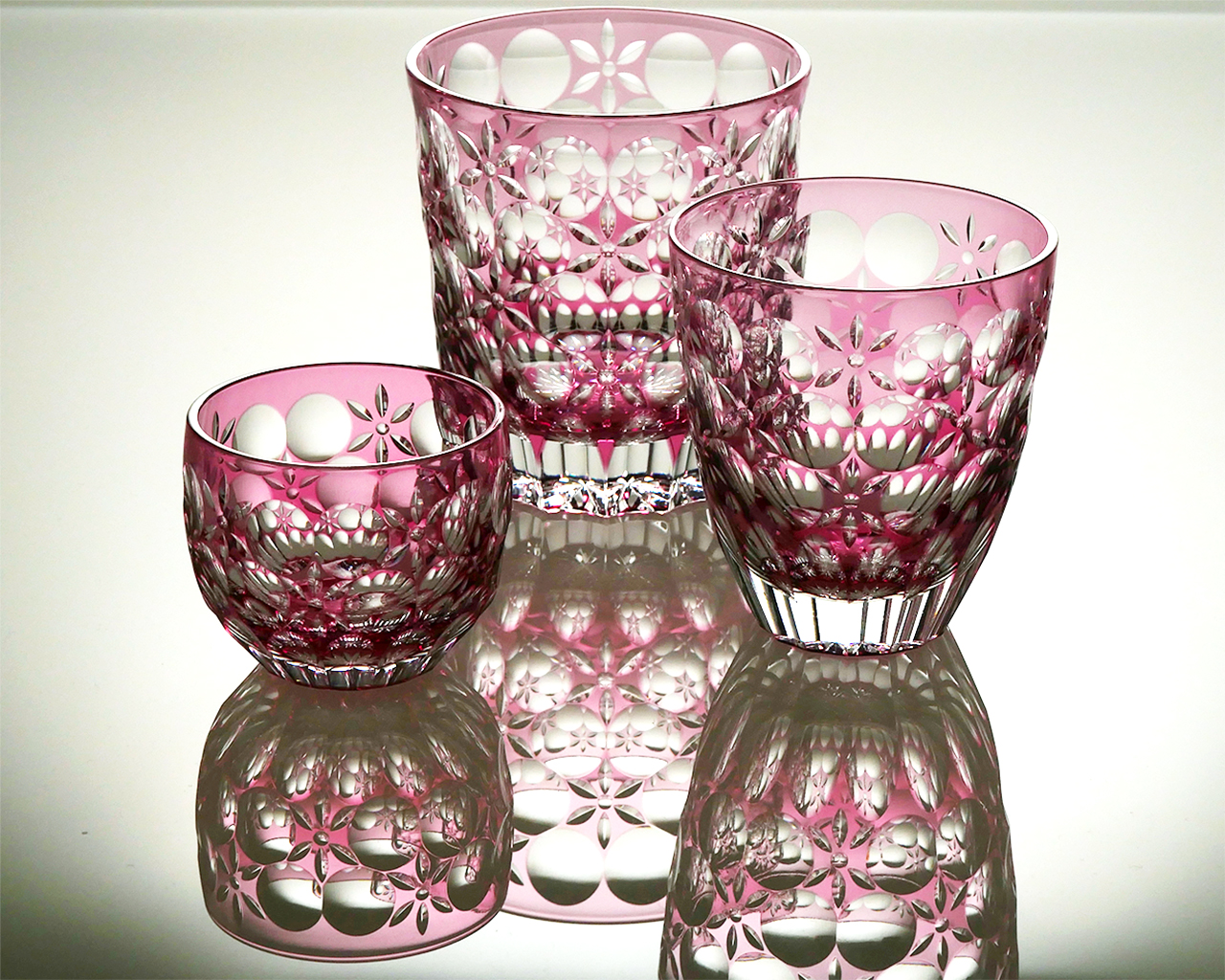 年末の実演販売について 江戸切子 大場硝子加工所